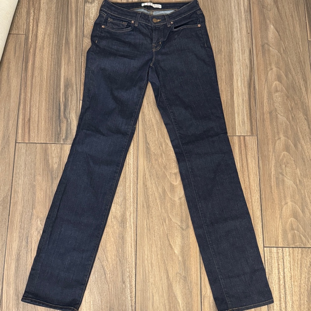 J Brand Dark Blue Women's Straight Leg Jeans